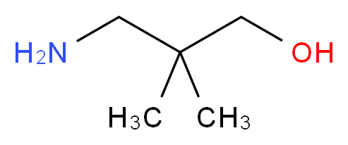 3-Amino-2,2-dimethylpropanol_分子结构_CAS_26734-09-8)