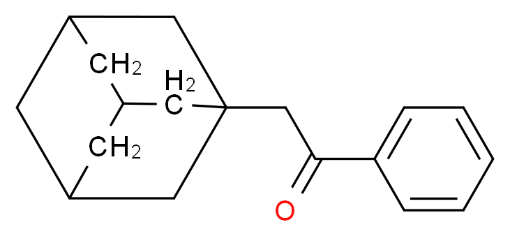 2-Adamantan-1-yl-1-phenyl-ethanone_分子结构_CAS_27648-26-6)