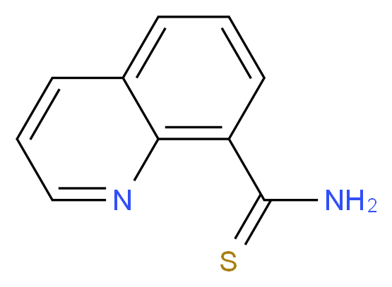 quinoline-8-carbothioamide_分子结构_CAS_62216-06-2