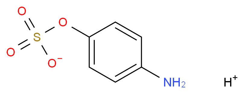 4-AMinophenyl hydrogen sulfate_分子结构_CAS_63084-98-0)