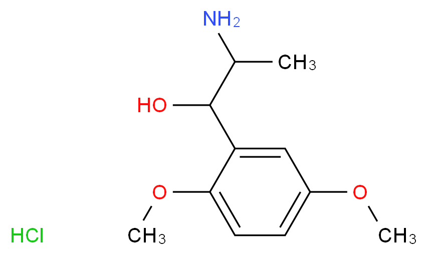 methoxamine hydrochloride_分子结构_CAS_61-16-5)