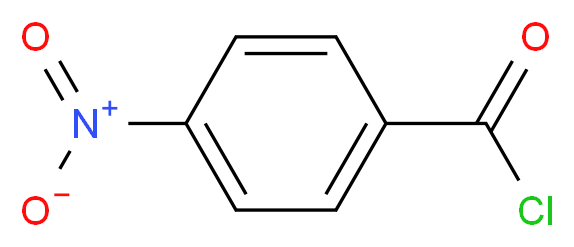 4-Nitrobenzoyl chloride_分子结构_CAS_122-04-3)