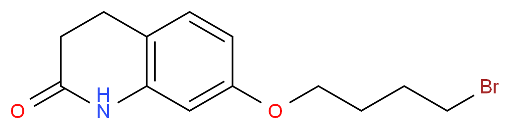 7-(4-bromobutoxy)-1,2,3,4-tetrahydroquinolin-2-one_分子结构_CAS_129722-34-5