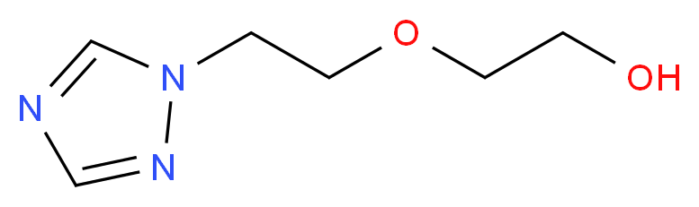 2-[2-(1H-1,2,4-triazol-1-yl)ethoxy]ethan-1-ol_分子结构_CAS_)