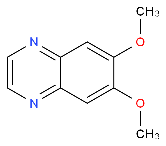 6,7-Dimethoxyquinoxaline_分子结构_CAS_6295-29-0)