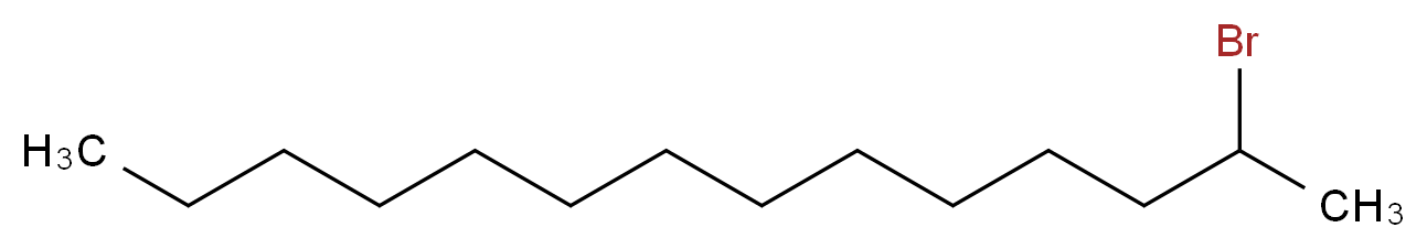 2-bromotetradecane_分子结构_CAS_74036-95-6