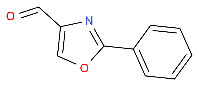 2-phenyl-1,3-oxazole-4-carbaldehyde_分子结构_CAS_20771-08-8)