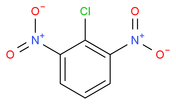 2-chloro-1,3-dinitrobenzene_分子结构_CAS_606-21-3