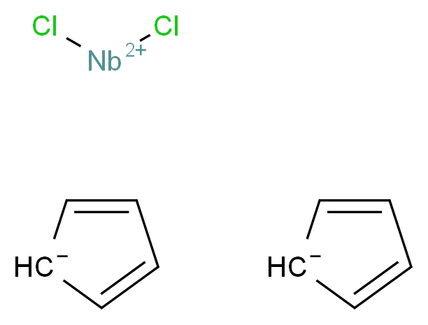 双(环戊二烯)二氯化铌(IV)_分子结构_CAS_12793-14-5)