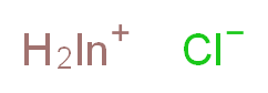 λ<sup>1</sup>-indiganyliumylidene chloride_分子结构_CAS_13465-10-6