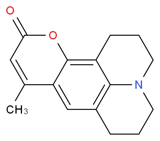 6-methyl-3-oxa-13-azatetracyclo[7.7.1.0^{2,7}.0^{13,17}]heptadeca-1,5,7,9(17)-tetraen-4-one_分子结构_CAS_41267-76-9