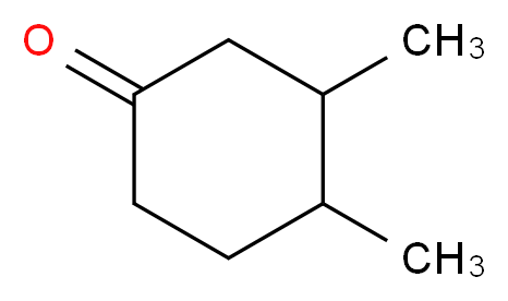 3,4-DIMETHYLCYCLOHEXANONE_分子结构_CAS_5465-09-8)