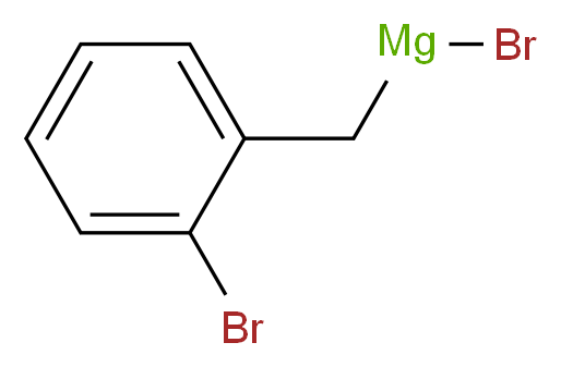 bromo[(2-bromophenyl)methyl]magnesium_分子结构_CAS_56812-60-3