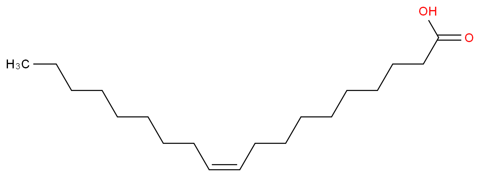 cis-10-Nonadecenoic acid_分子结构_CAS_73033-09-7)