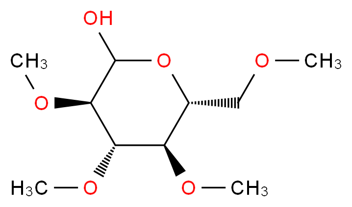 2,3,4,6-TETRAMETHYL-D-GLUCOSE_分子结构_CAS_7506-68-5)