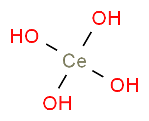 氢氧化铈(IV)_分子结构_CAS_12014-56-1)