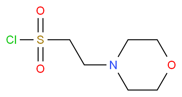 2-morpholinoethanesulfonyl chloride_分子结构_CAS_103654-84-8)