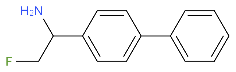1-(1,1'-biphenyl-4-yl)-2-fluoroethanamine_分子结构_CAS_)
