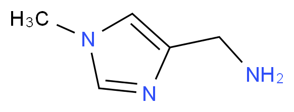 (1-Methyl-1H-imidazol-4-yl)methanamine_分子结构_CAS_486414-83-9)