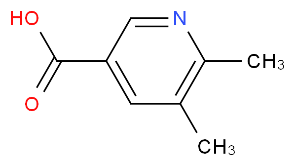 5,6-dimethylnicotinic acid_分子结构_CAS_757903-81-4)