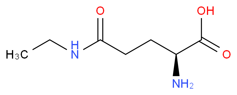 L-THEANINE_分子结构_CAS_3081-61-6)