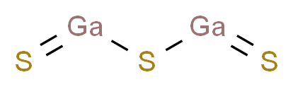 GALLIUM SULFIDE, MONO_分子结构_CAS_12259-25-5)