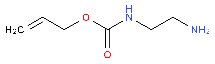 prop-2-en-1-yl N-(2-aminoethyl)carbamate_分子结构_CAS_223741-66-0