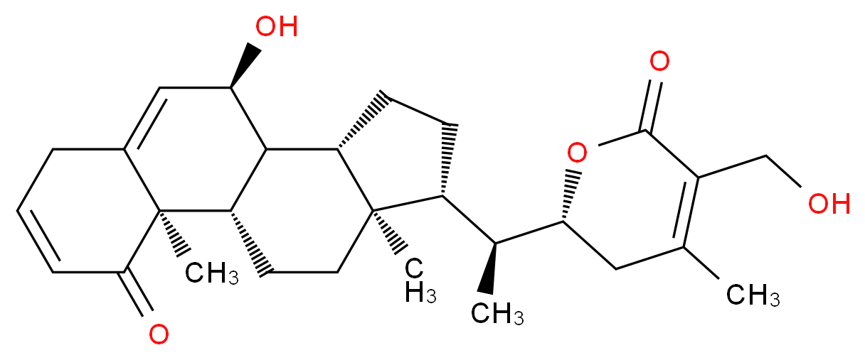 Daturataturin A aglycone_分子结构_CAS_904665-71-0)