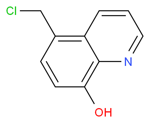 5-Chloromethyl-quinolin-8-ol hydrochloride_分子结构_CAS_4053-45-6)