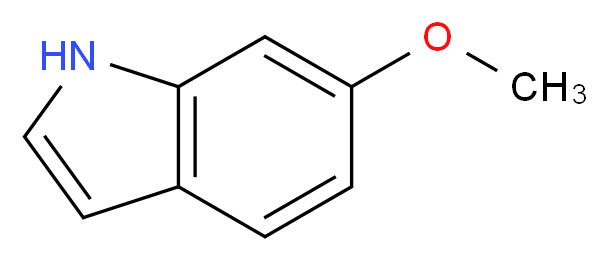 6-甲氧基吲哚_分子结构_CAS_3189-13-7)