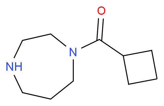 1-(Cyclobutylcarbonyl)-1,4-diazepane_分子结构_CAS_926193-28-4)