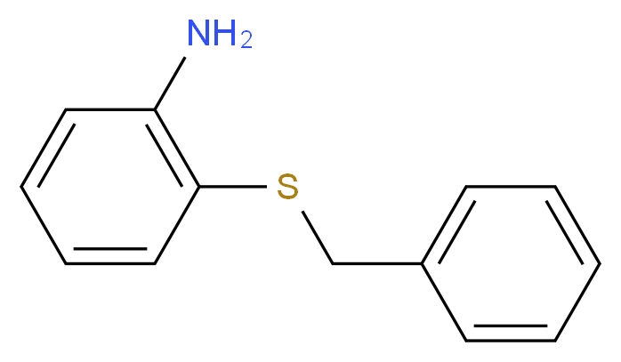 2-Aminophenyl benzyl thioether_分子结构_CAS_)