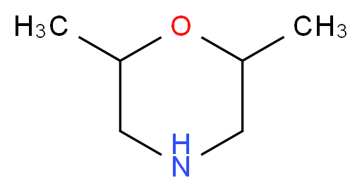 2,6-二甲基吗啉_分子结构_CAS_141-91-3)