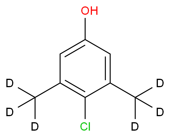 Chloroxylenol_分子结构_CAS_88-04-0)