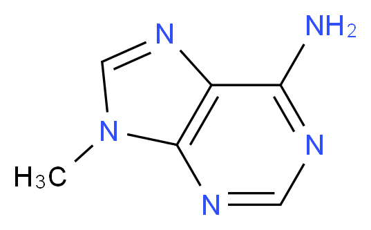 9-methyl-9H-purin-6-amine_分子结构_CAS_700-00-5
