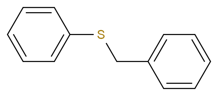 苄基苯基硫醚_分子结构_CAS_831-91-4)
