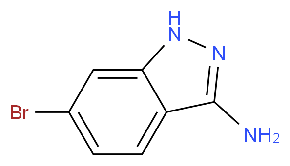 6-Bromo-1H-indazol-3-amine_分子结构_CAS_)