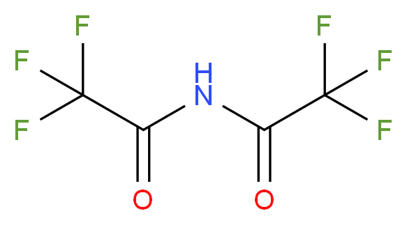 2,2,2-trifluoro-N-(trifluoroacetyl)acetamide_分子结构_CAS_407-24-9