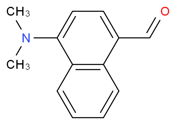 4-(dimethylamino)naphthalene-1-carbaldehyde_分子结构_CAS_1971-81-9