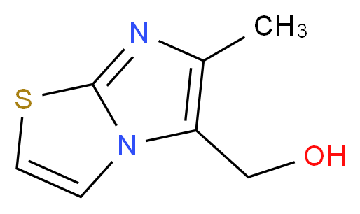 (6-methylimidazo[2,1-b][1,3]thiazol-5-yl)methanol_分子结构_CAS_76919-40-9)