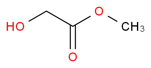 methyl 2-hydroxyacetate_分子结构_CAS_)