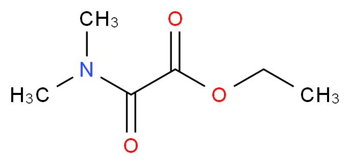 ethyl (dimethylcarbamoyl)formate_分子结构_CAS_16703-52-9