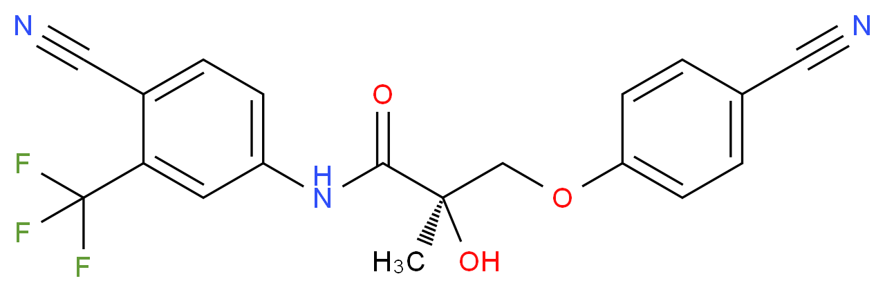 (R)-Ostarine_分子结构_CAS_1132656-73-5)