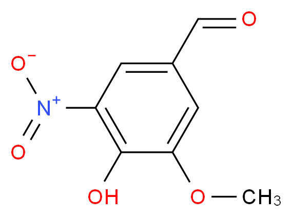 5-NITROVANILLIN_分子结构_CAS_6635-20-7)