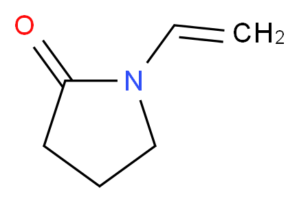 1-ethenylpyrrolidin-2-one_分子结构_CAS_25249-54-1