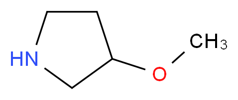 3-methoxypyrrolidine_分子结构_CAS_62848-20-8