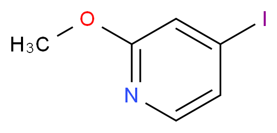 4-iodo-2-methoxypyridine_分子结构_CAS_98197-72-9