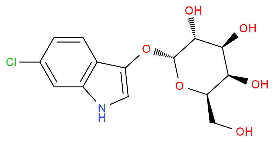 6-Chloro-3-indolyl α-D-galactopyranoside_分子结构_CAS_198402-61-8)