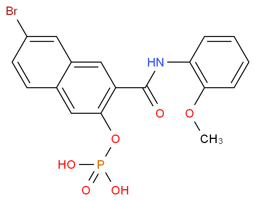 Naphthol AS-BI Phosphoric acid solution_分子结构_CAS_)