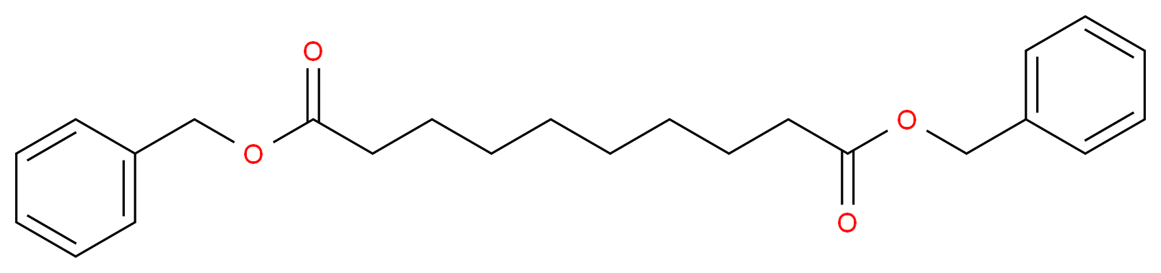 1,10-dibenzyl decanedioate_分子结构_CAS_140-24-9